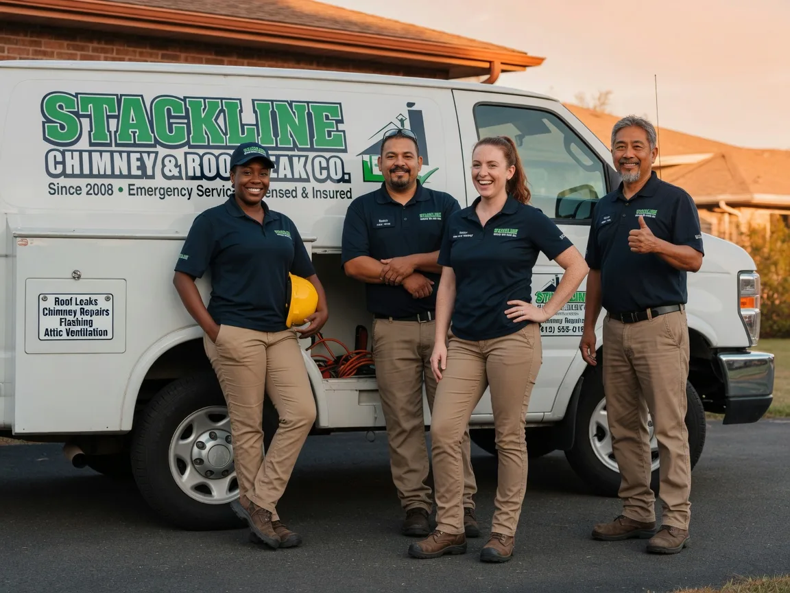 Chimney flashing repair company in Bishopville, SC